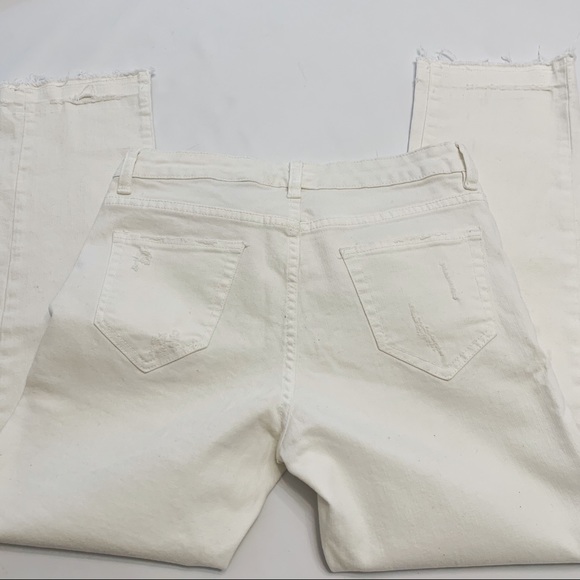 Joe Fresh Distressed Boyfriend Jeans Raw Hem 24 00 - Picture 4 of 9